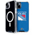 NHL New York Rangers Solid Background iPhone 15 Plus MagSafe Case