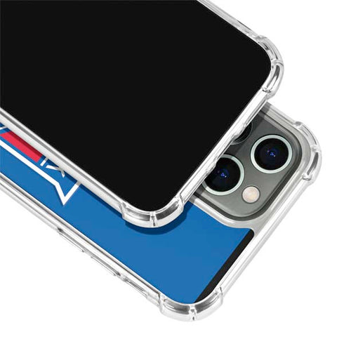 NHL New York Rangers Solid Background iPhone 15 Pro Max Clear Case