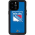 NHL New York Rangers Solid Background iPhone 14 Pro Max Waterproof Case