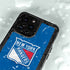NHL New York Rangers Solid Background iPhone 14 Pro Waterproof Case