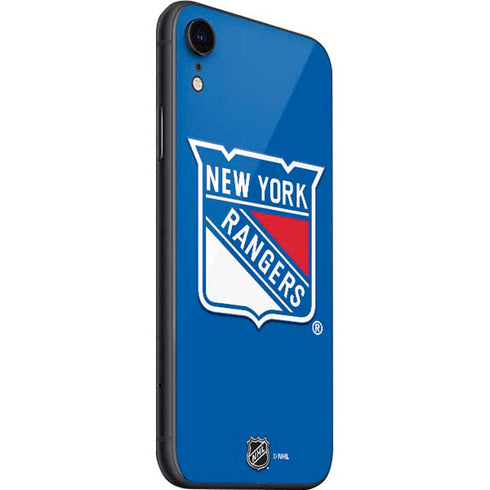 NHL New York Rangers Solid Background iPhone SE (2nd & 3rd Gen) Skin