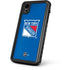 NHL New York Rangers Solid Background iPhone XR Waterproof Case