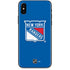 NHL New York Rangers Solid Background iPhone XS Skin