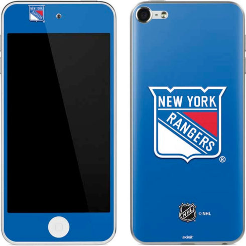 NHL New York Rangers Solid Background Apple iPod Skin