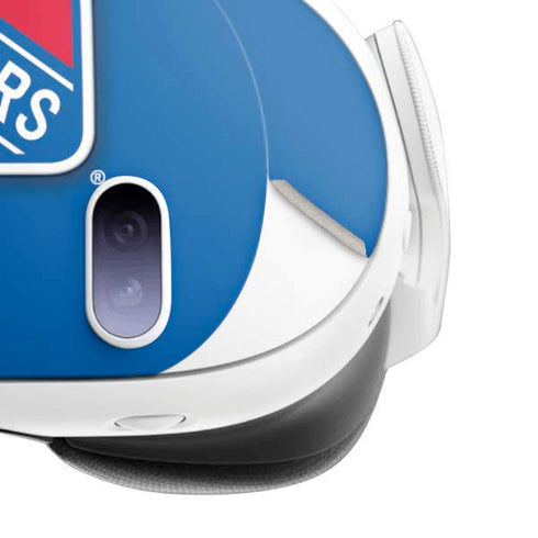 NHL New York Rangers Solid Background Meta Quest 3 Skin