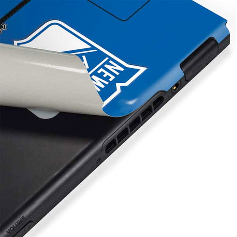 NHL New York Rangers Solid Background Nintendo Switch Bundle Skin