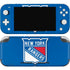 NHL New York Rangers Solid Background Nintendo Switch Lite Skin