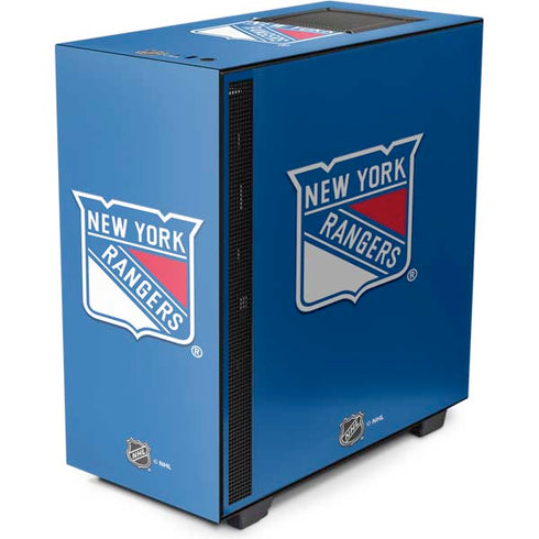 NHL New York Rangers Solid Background NZXT H510 Compact ATX Mid-Tower Case Skin
