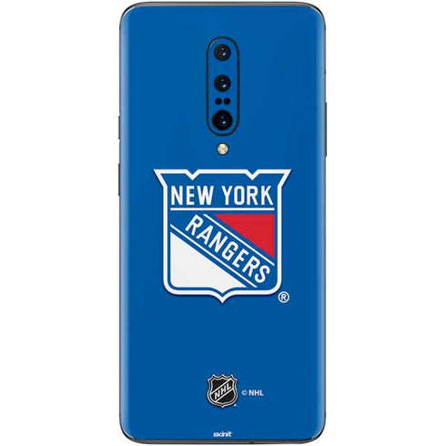 NHL New York Rangers Solid Background OnePlus 7 Pro Skin