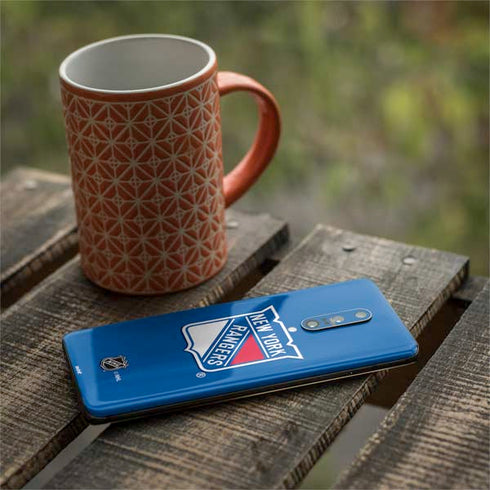 NHL New York Rangers Solid Background OnePlus 7 Pro Skin