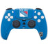 NHL New York Rangers Solid Background PS5 Controller Skin