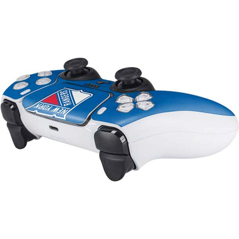 NHL New York Rangers Solid Background PS5 Controller Skin