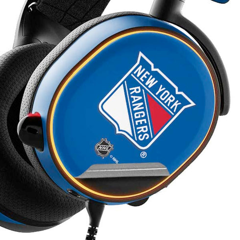 NHL New York Rangers Solid Background SteelSeries Arctis 5 Skin