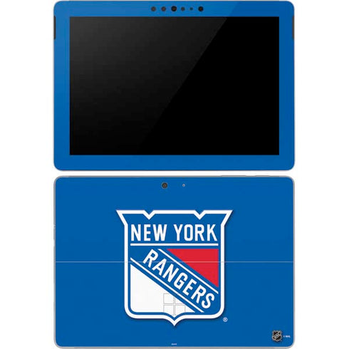 NHL New York Rangers Solid Background Surface Go Skin