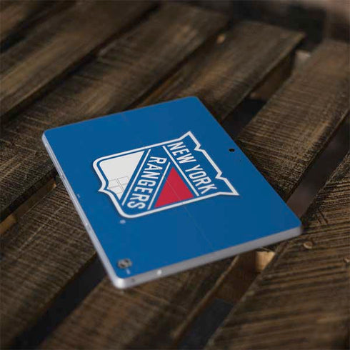 NHL New York Rangers Solid Background Surface Go Skin