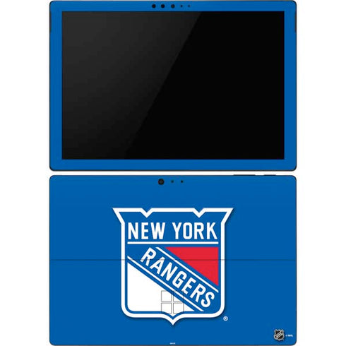NHL New York Rangers Solid Background Surface Pro 6 Skin