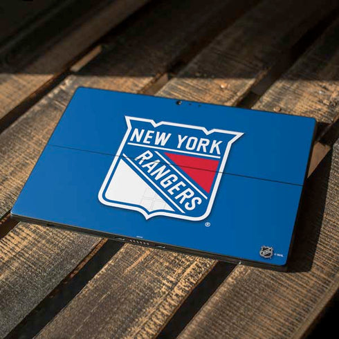 NHL New York Rangers Solid Background Surface Pro 6 Skin