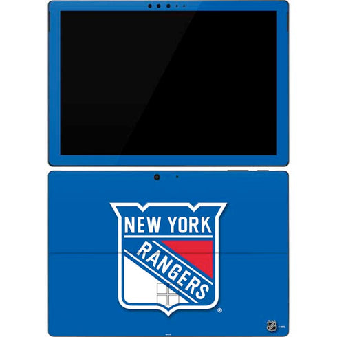 NHL New York Rangers Solid Background Surface Pro 7 Skin