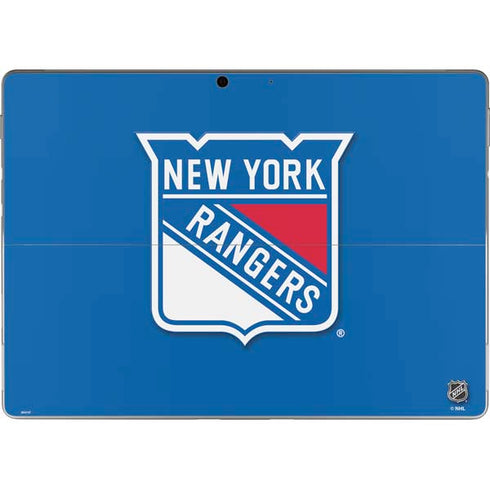 NHL New York Rangers Solid Background Surface Pro 8 Skin
