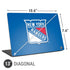 NHL New York Rangers Solid Background Universal Laptop 13in (10.6 x 7.6in) Skin
