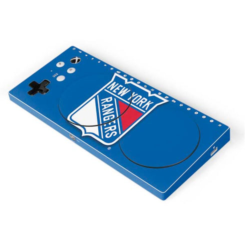 NHL New York Rangers Solid Background Xbox Adaptive Controller Skin