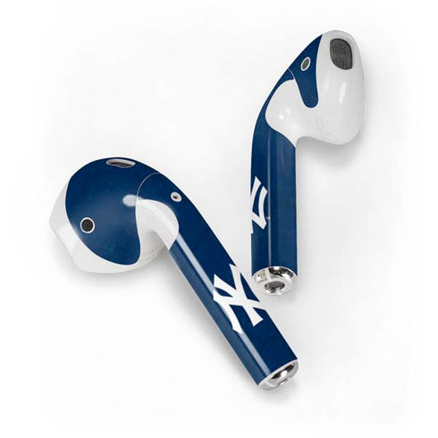 MLB New York Yankees - Solid Distressed Apple AirPods Skin