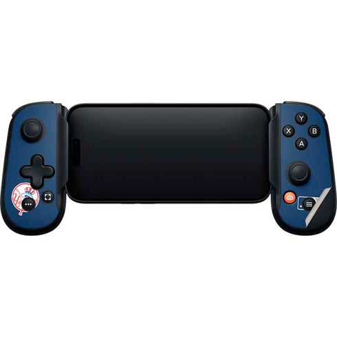 MLB New York Yankees - Solid Distressed Backbone One for iPhone Game Controller Skin