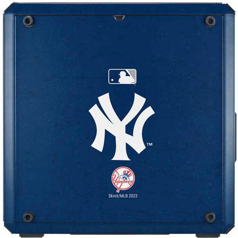 MLB New York Yankees - Solid Distressed Cooler Master MasterBox Q300L Mini Tower Skin