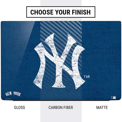 MLB New York Yankees - Solid Distressed Dell Vostro Skin