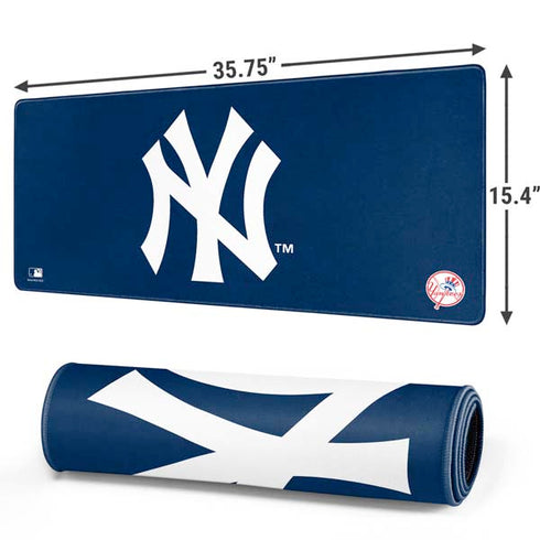 MLB New York Yankees - Solid Distressed Gaming Mouse Pad