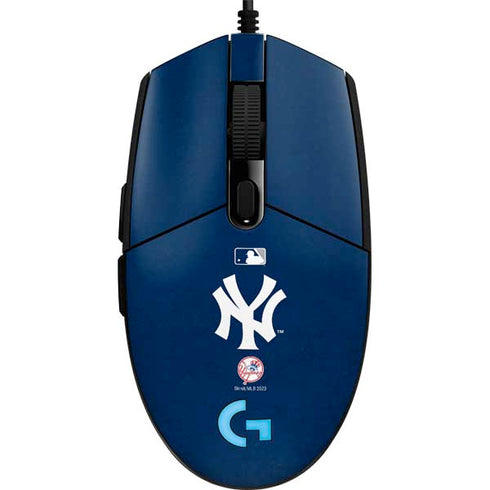 MLB New York Yankees - Solid Distressed G203 Prodigy RGB Wired Gaming Mouse Skin