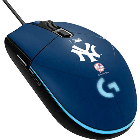 MLB New York Yankees - Solid Distressed G203 Prodigy RGB Wired Gaming Mouse Skin