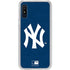 MLB New York Yankees - Solid Distressed Galaxy A10e Clear Case