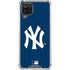 MLB New York Yankees - Solid Distressed Galaxy A12 Clear Case