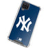 MLB New York Yankees - Solid Distressed Galaxy A12 Clear Case