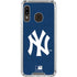 MLB New York Yankees - Solid Distressed Galaxy A30 Clear Case
