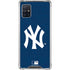MLB New York Yankees - Solid Distressed Galaxy A51 5G Clear Case
