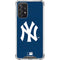 MLB New York Yankees - Solid Distressed Galaxy A72 5G Clear Case