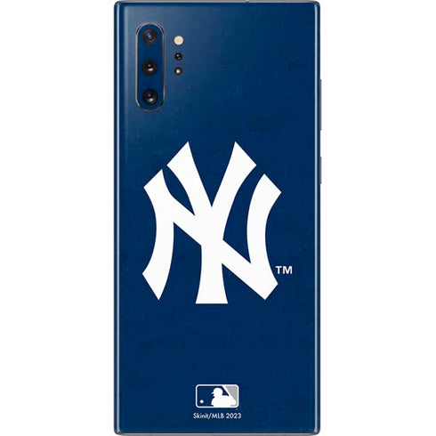 MLB New York Yankees - Solid Distressed Galaxy Note 10 Plus Skin