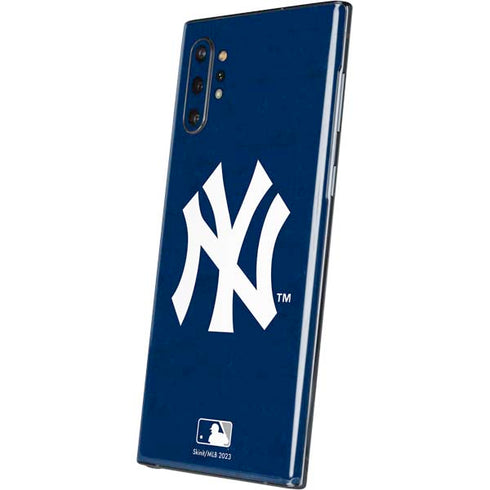 MLB New York Yankees - Solid Distressed Galaxy Note 10 Plus Skin
