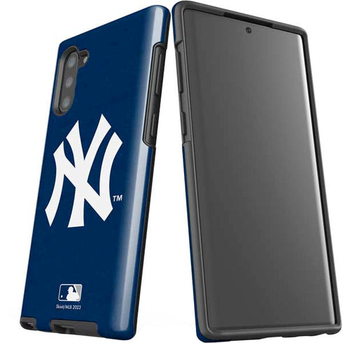 MLB New York Yankees - Solid Distressed Galaxy Note 10 Pro Case