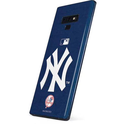 MLB New York Yankees - Solid Distressed Galaxy Note 9 Skin