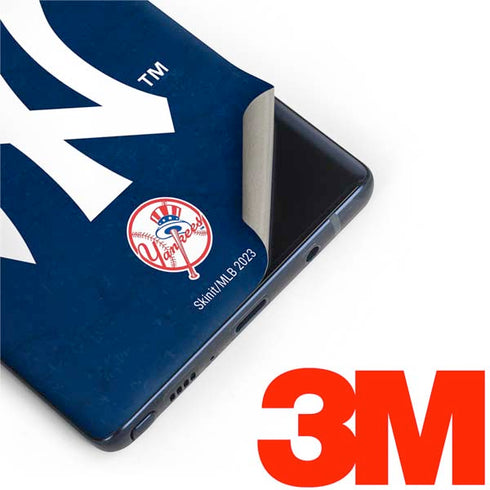 MLB New York Yankees - Solid Distressed Galaxy Note 9 Skin