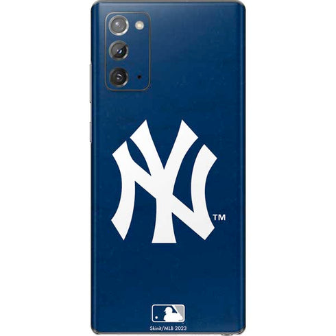 MLB New York Yankees - Solid Distressed Galaxy Note20 5G Skin
