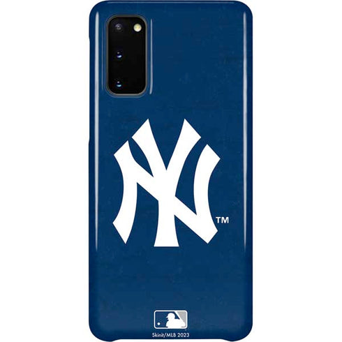 MLB New York Yankees - Solid Distressed Galaxy S20 Lite Case