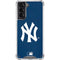MLB New York Yankees - Solid Distressed Galaxy S21 5G Clear Case
