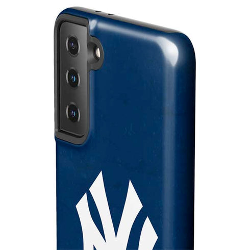MLB New York Yankees - Solid Distressed Galaxy S21 Plus 5G Pro Case