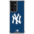 MLB New York Yankees - Solid Distressed Galaxy S21 Ultra 5G Clear Case