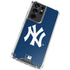 MLB New York Yankees - Solid Distressed Galaxy S21 Ultra 5G Clear Case