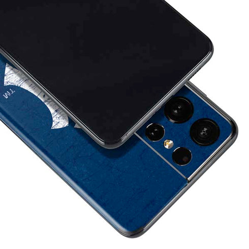 MLB New York Yankees - Solid Distressed Galaxy S21 Ultra 5G Skin